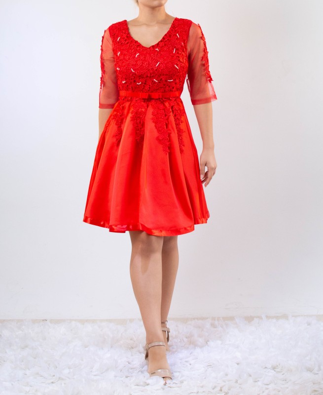 Vestido Hana Rojo