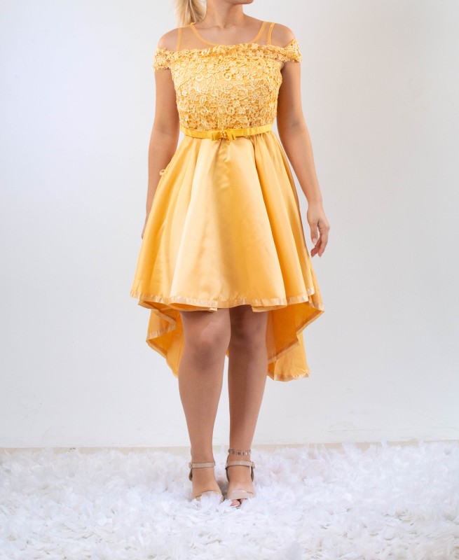 Vestido Dama amarillo